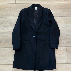 ZARA black “trench” coat